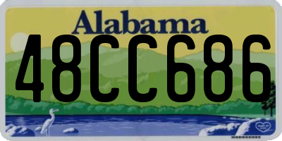 AL license plate 48CC686