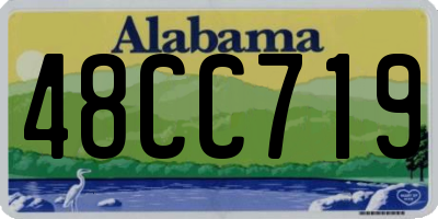 AL license plate 48CC719