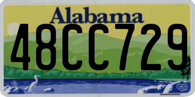 AL license plate 48CC729