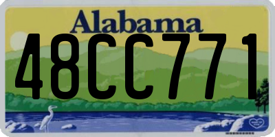 AL license plate 48CC771