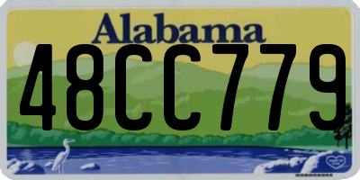 AL license plate 48CC779