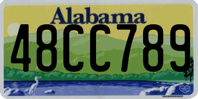 AL license plate 48CC789