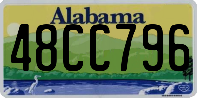 AL license plate 48CC796