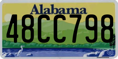 AL license plate 48CC798