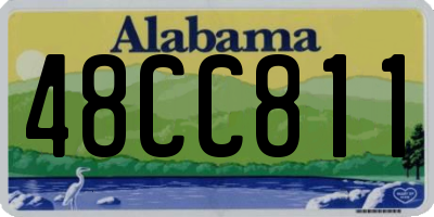 AL license plate 48CC811