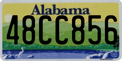AL license plate 48CC856