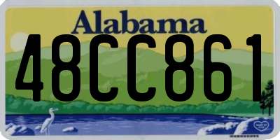 AL license plate 48CC861