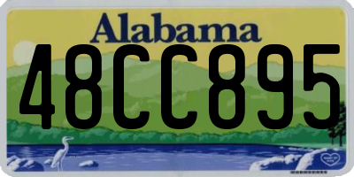 AL license plate 48CC895
