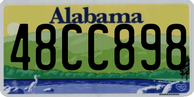 AL license plate 48CC898