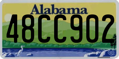AL license plate 48CC902
