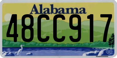 AL license plate 48CC917