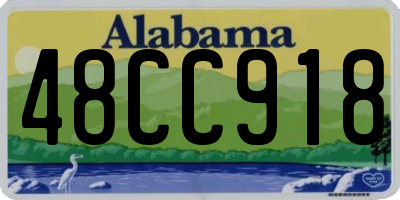 AL license plate 48CC918