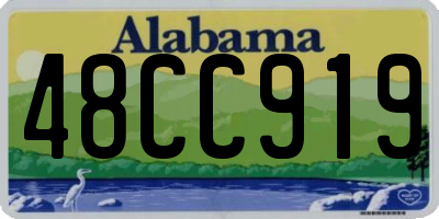 AL license plate 48CC919