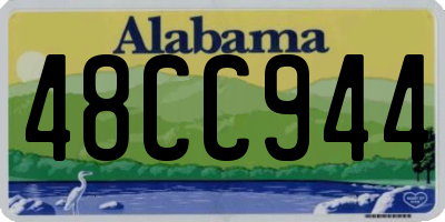 AL license plate 48CC944
