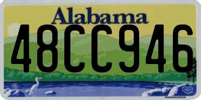 AL license plate 48CC946