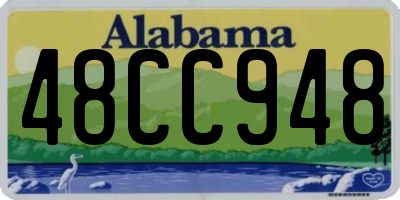 AL license plate 48CC948