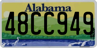AL license plate 48CC949