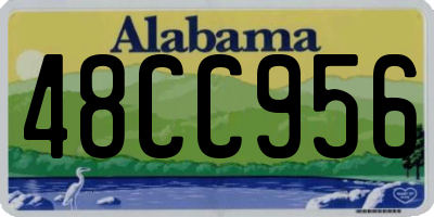 AL license plate 48CC956