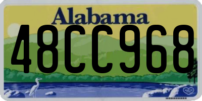 AL license plate 48CC968
