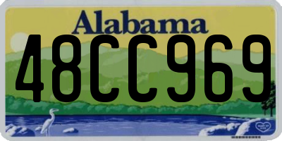 AL license plate 48CC969