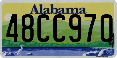 AL license plate 48CC970