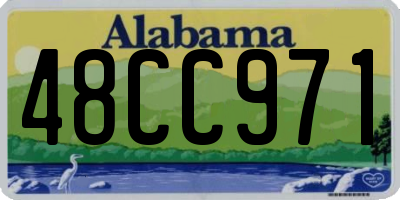 AL license plate 48CC971