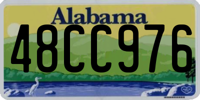 AL license plate 48CC976