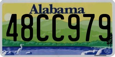 AL license plate 48CC979