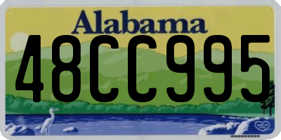 AL license plate 48CC995
