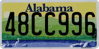 AL license plate 48CC996