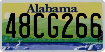 AL license plate 48CG266