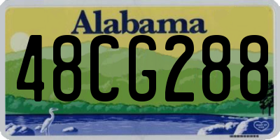 AL license plate 48CG288