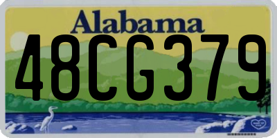 AL license plate 48CG379