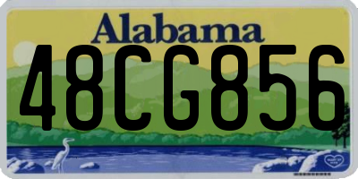 AL license plate 48CG856
