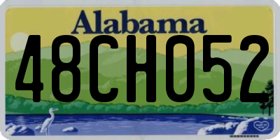 AL license plate 48CH052