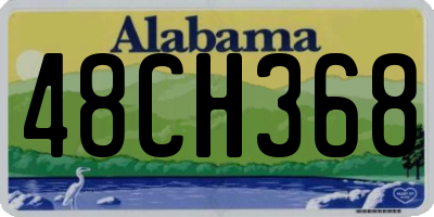 AL license plate 48CH368