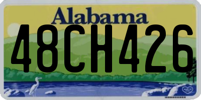 AL license plate 48CH426