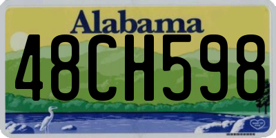 AL license plate 48CH598