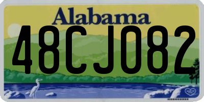 AL license plate 48CJ082