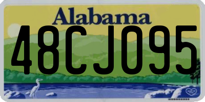 AL license plate 48CJ095