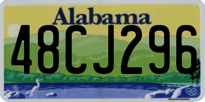 AL license plate 48CJ296