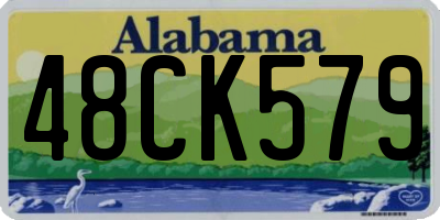 AL license plate 48CK579