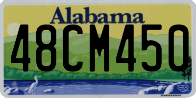 AL license plate 48CM450