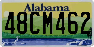 AL license plate 48CM462