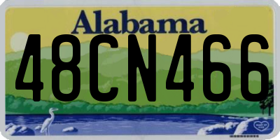 AL license plate 48CN466