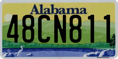 AL license plate 48CN811
