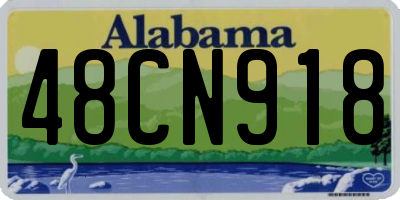 AL license plate 48CN918