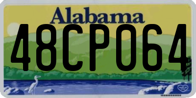 AL license plate 48CP064