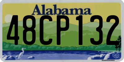AL license plate 48CP132