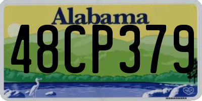 AL license plate 48CP379